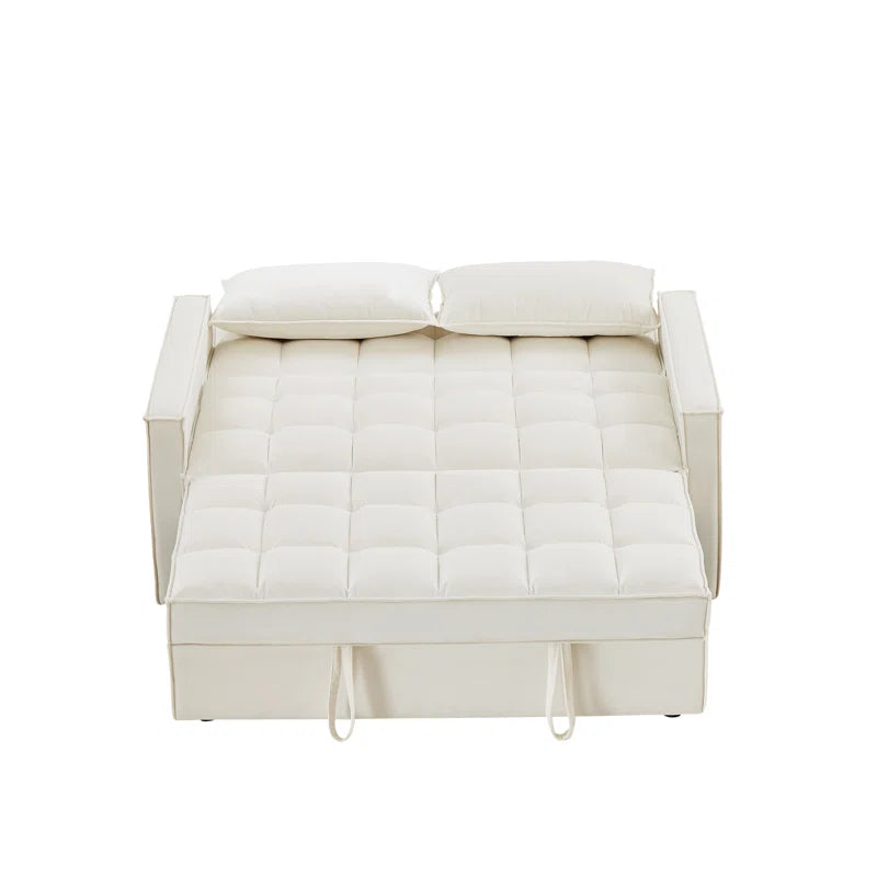 Sofa Cum Bed: 58.26'' Upholstered Sofa Bed