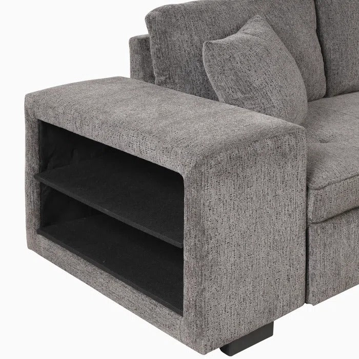 Sofa Cum Bed: Classic and Fashionable L Shape Sofa Cum Bed