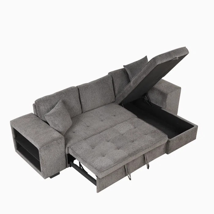 Sofa Cum Bed: Classic and Fashionable L Shape Sofa Cum Bed