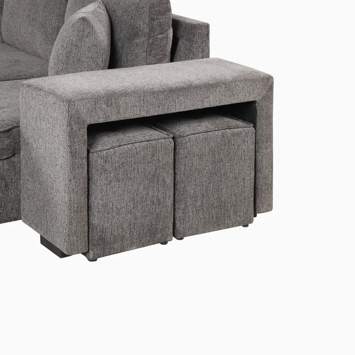 Sofa Cum Bed: Classic and Fashionable L Shape Sofa Cum Bed