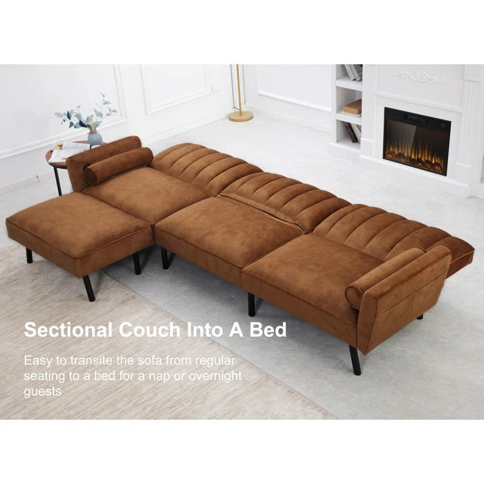 Sofa Cum Bed: Contemporary glam Sofa Cum Bed