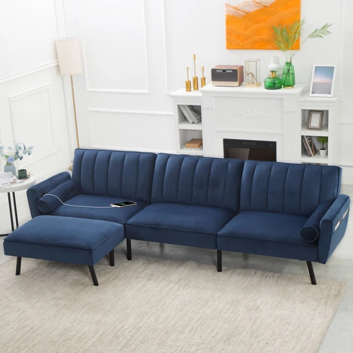 Sofa Cum Bed: Contemporary glam Sofa Cum Bed