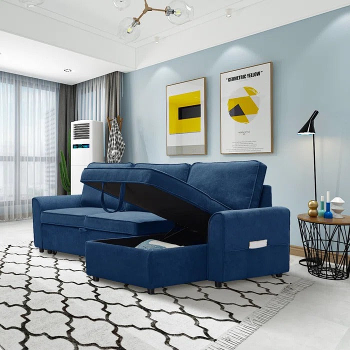 Sofa Cum Bed: Standard L Shape Sofa Cum Bed