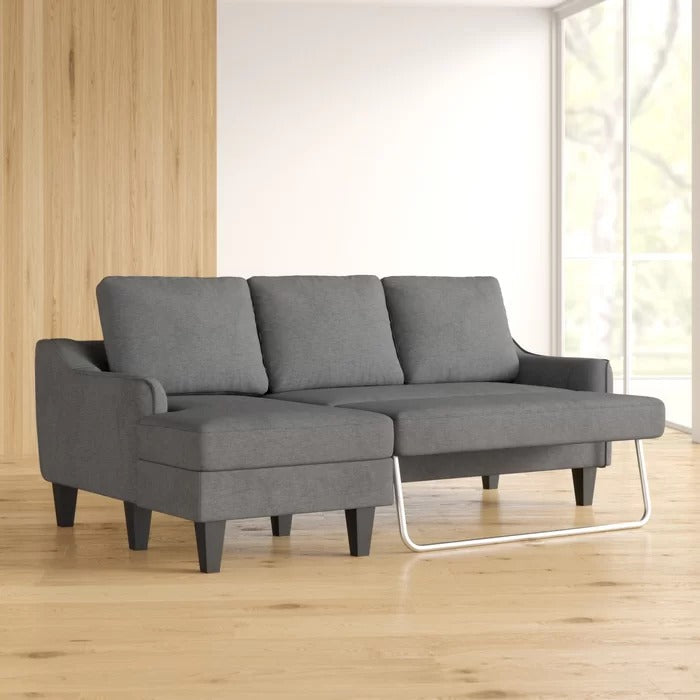 Sofa Cum Bed: Wide Left Hand Facing Sleeper Sofa & Chaise