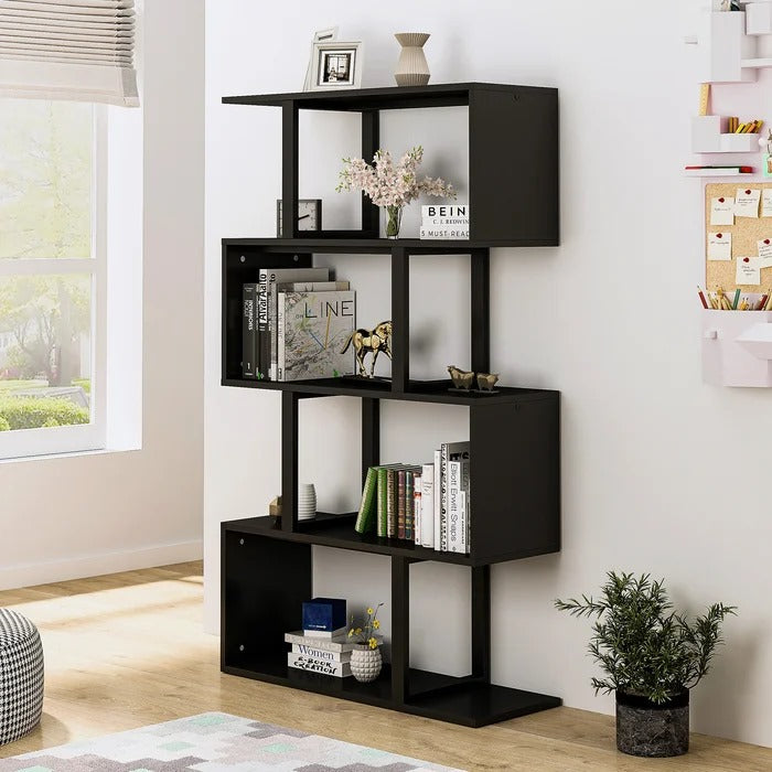Bookshelf: Steel Geometric Bookcase