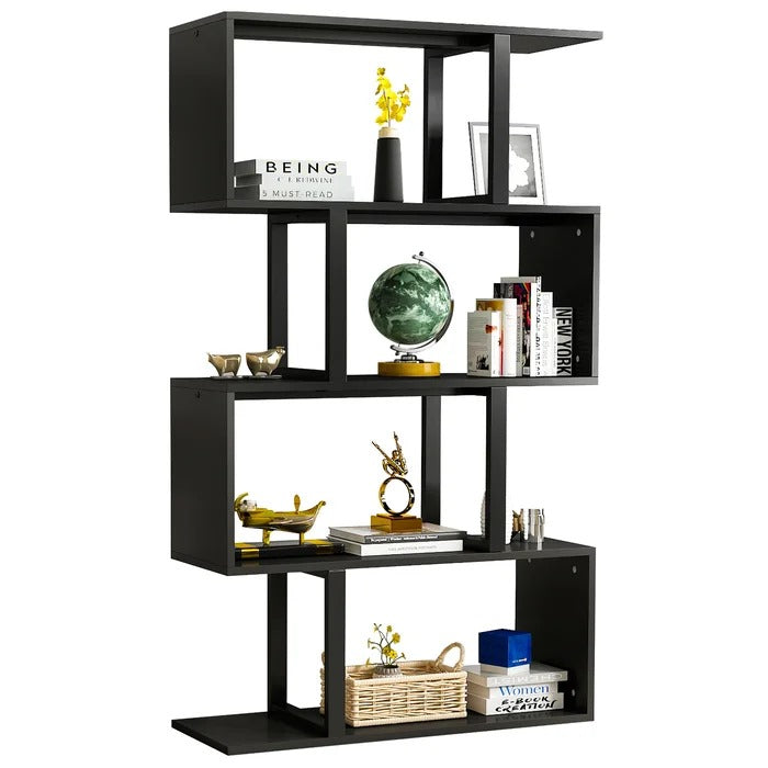 Bookshelf: Steel Geometric Bookcase