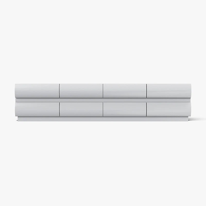 tv panel: 79.2" Nordic Style tv panel with 8 Spacious Storage Drawers