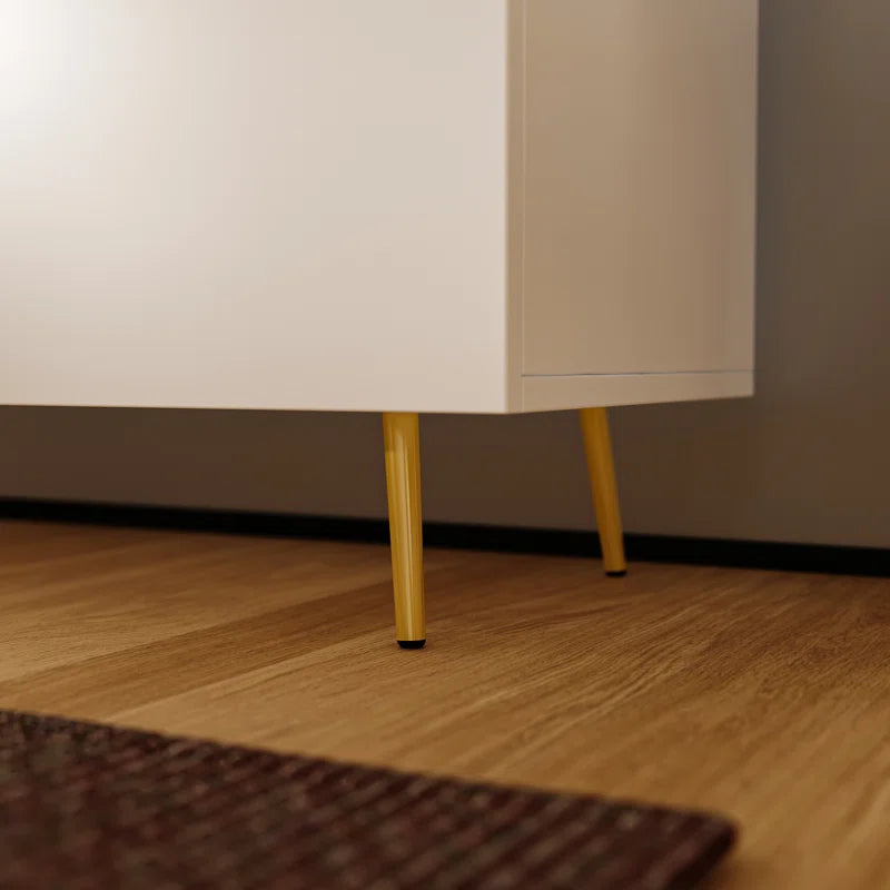 tv panel: Modern tv panel fits up to 78" with ample storage