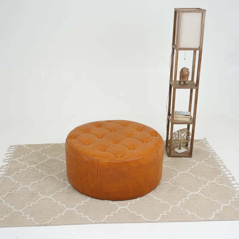 Trending & Sleek Leatherette Coffee Table/Ottoman(Latest 2024 Design)