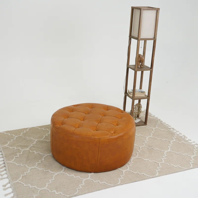 Trending & Sleek Leatherette Coffee Table/Ottoman(Latest 2024 Design)