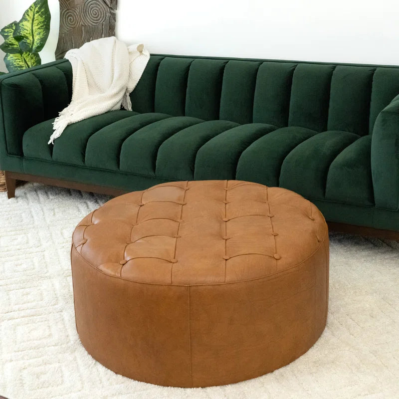 Trending & Sleek Leatherette Coffee Table/Ottoman(Latest 2024 Design)