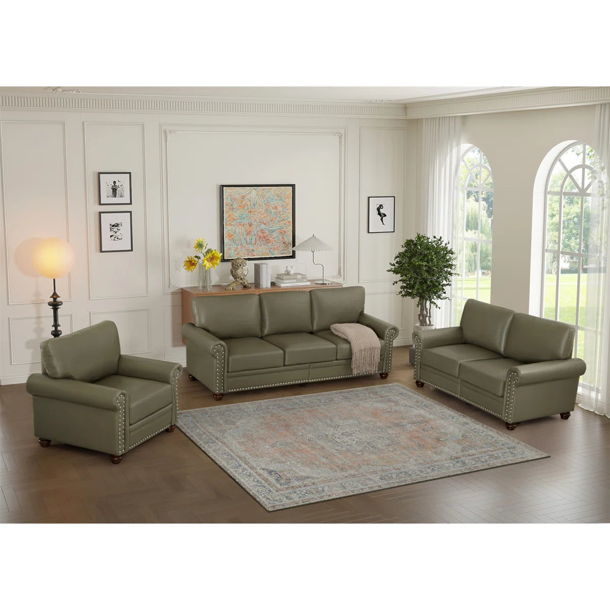 7 Seater Sofa Set: Sectional Sofa with Storage and Modern Construction for Comfortable Living