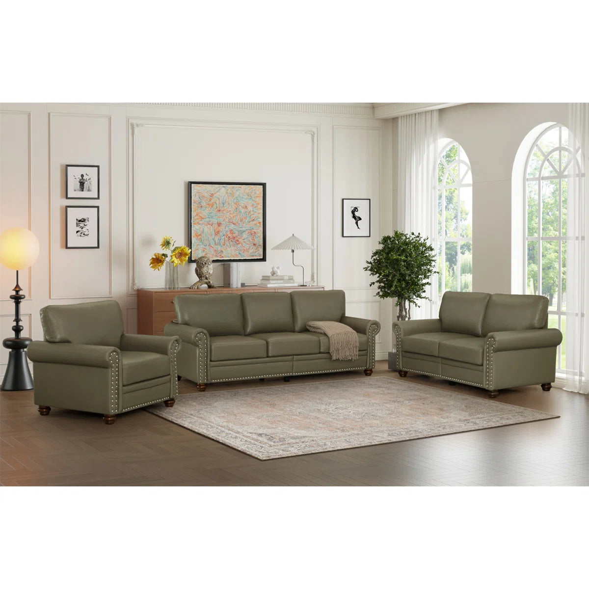 7 Seater Sofa Set: Sectional Sofa with Storage and Modern Construction for Comfortable Living
