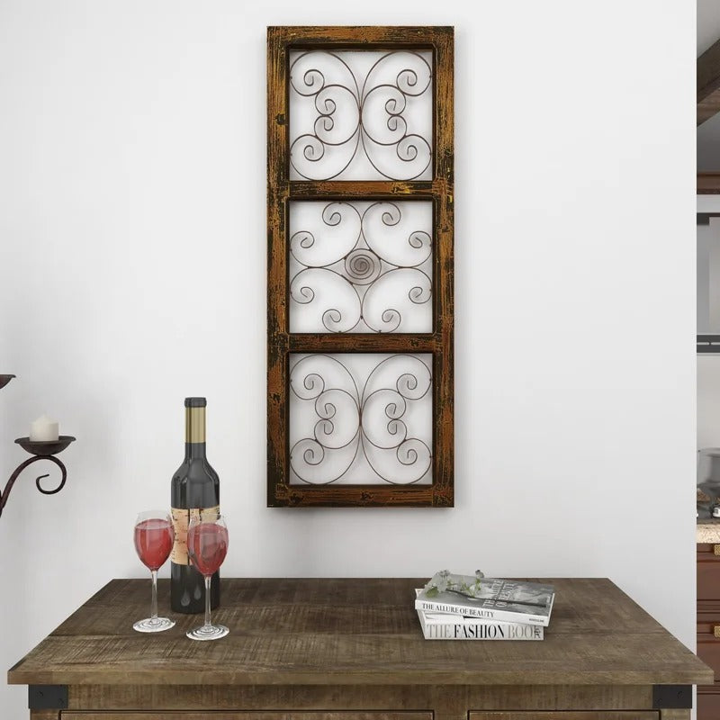 Wall Art : Maxwell Solid Wood Plants & Flowers Wall Decor