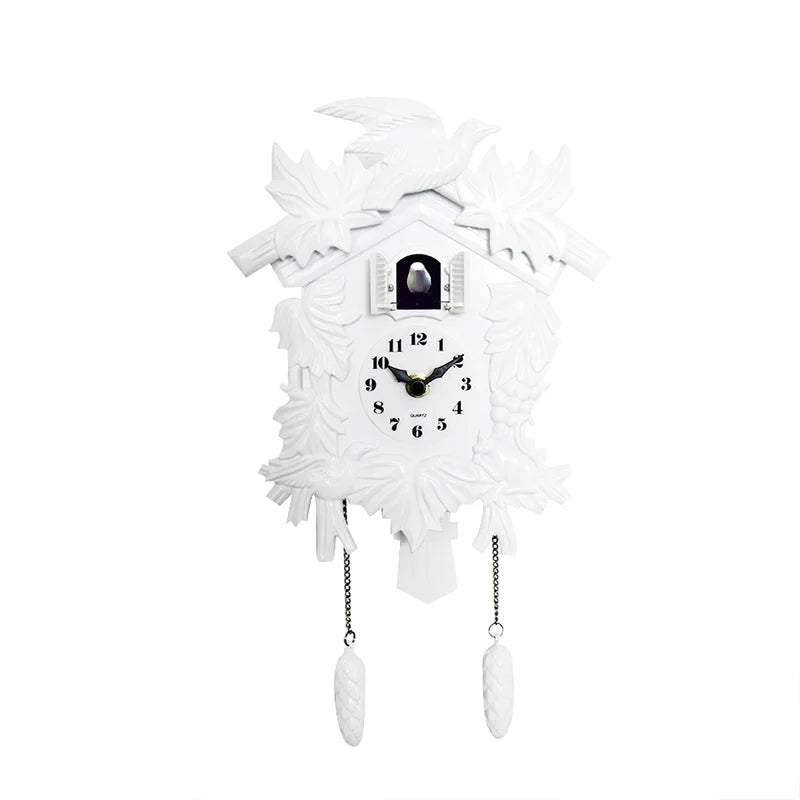 Wall Decor: Mandir Design Wall Clock White
