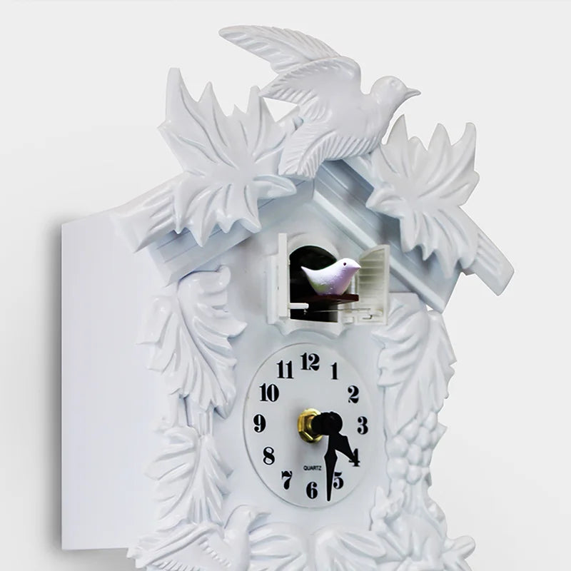 Wall Decor: Mandir Design Wall Clock White