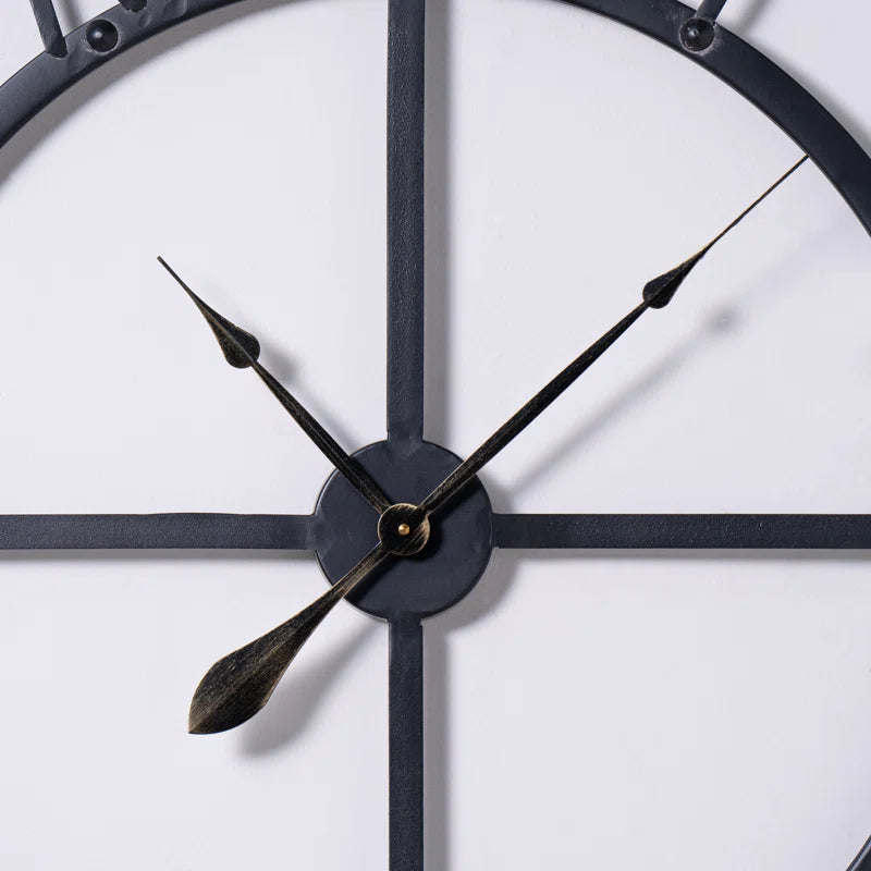 Wall Decor: Metal Wall Clock