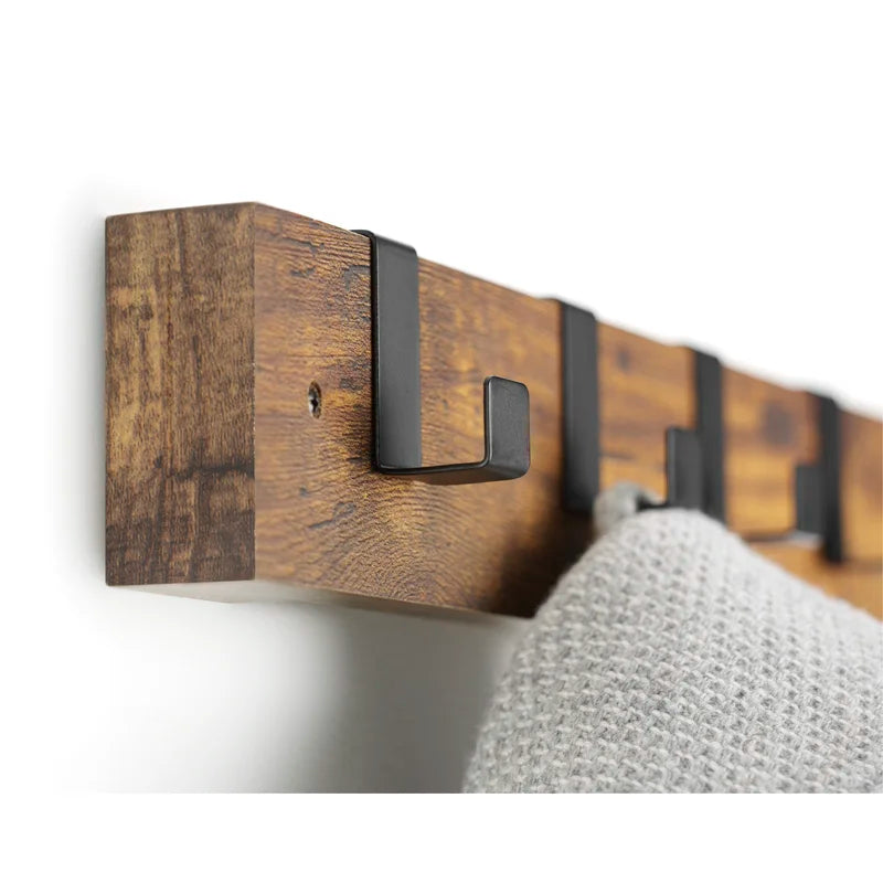 Wall Hook: Wall Mounted Coat Rack