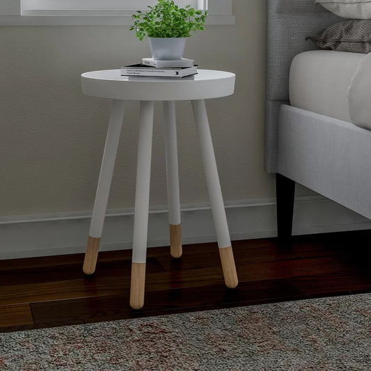 End Table: White Cambridgeshire End Table