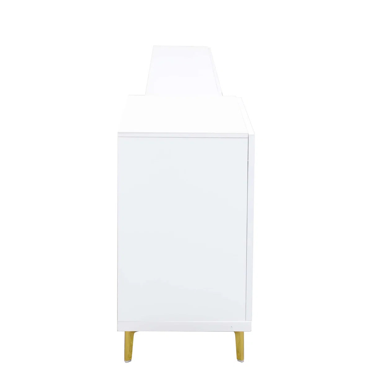 tv panel: Modern wood TV console, extendable entertainment center for bedroom or living room spaces