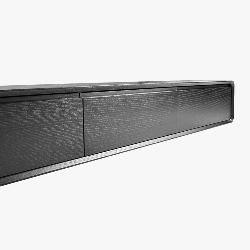 tv panel: Solid wood, 4 drawers, Randalstown floating TV stand, entertainment center, fully assembled