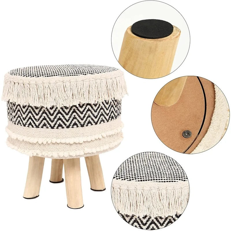 Seating Stool: 16'' Tall Accent Stool