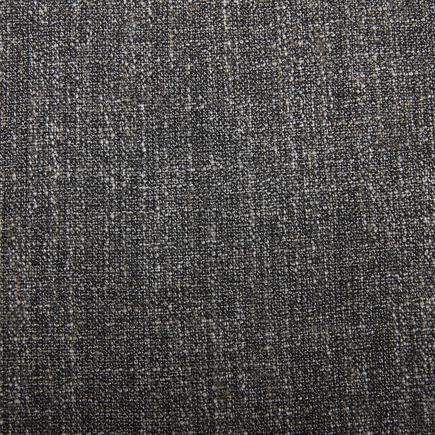 Sofa Chair: Dark Grey Chair with Curved Armrests