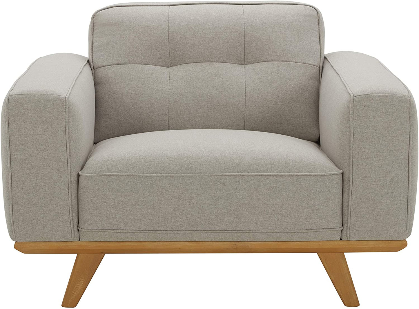 Sofa Chair : Modern Chair with Wood Base