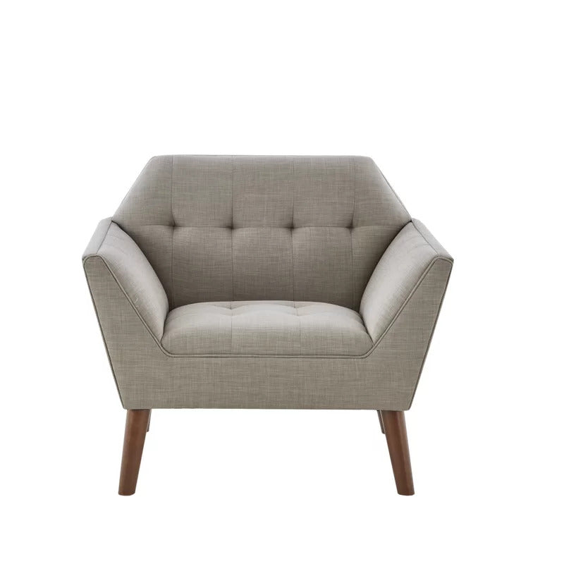1 Seater Sofa Set 38'' Wide Tufted Armchair