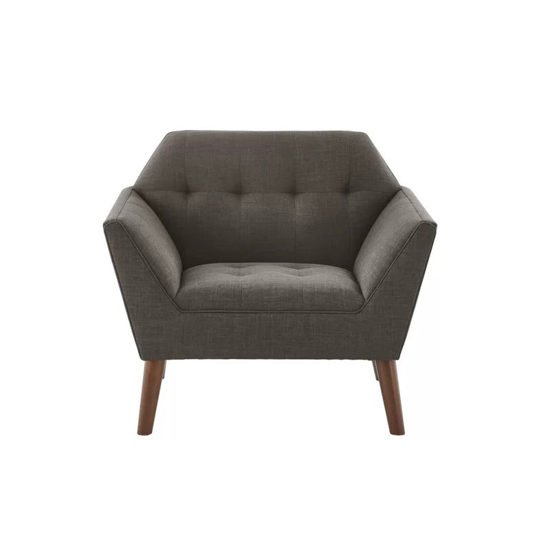 1 Seater Sofa Set 38'' Wide Tufted Armchair