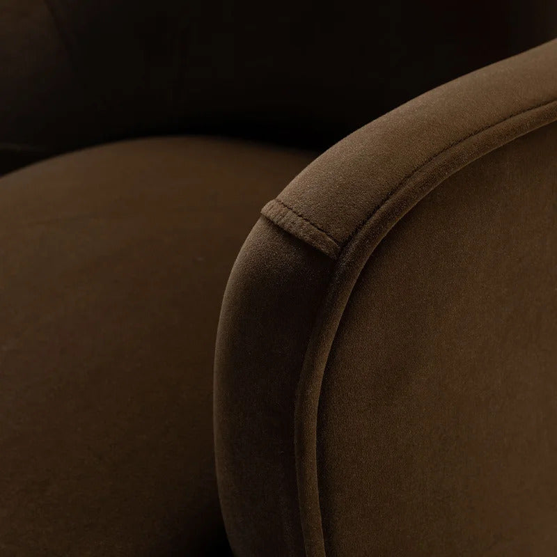 1 Seater Sofa Set : BEN 26'' Wide Velvet Armchair