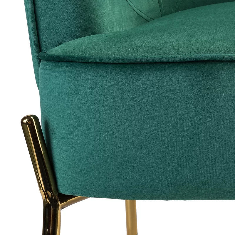 1 Seater Sofa Set : BEN 26'' Wide Velvet Armchair
