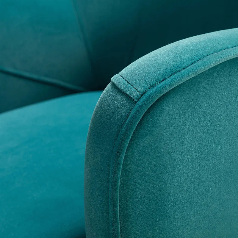 1 Seater Sofa Set : BEN 26'' Wide Velvet Armchair