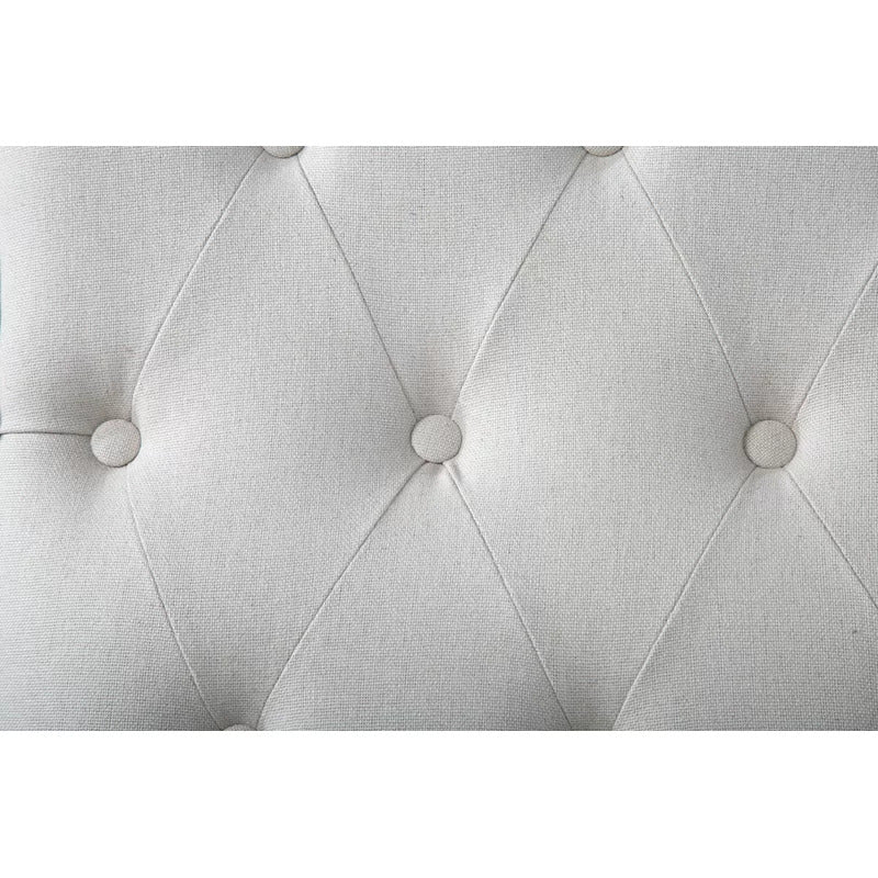 1 Seater Sofa Set : BEN 29'' Wide Tufted Linen Armchair