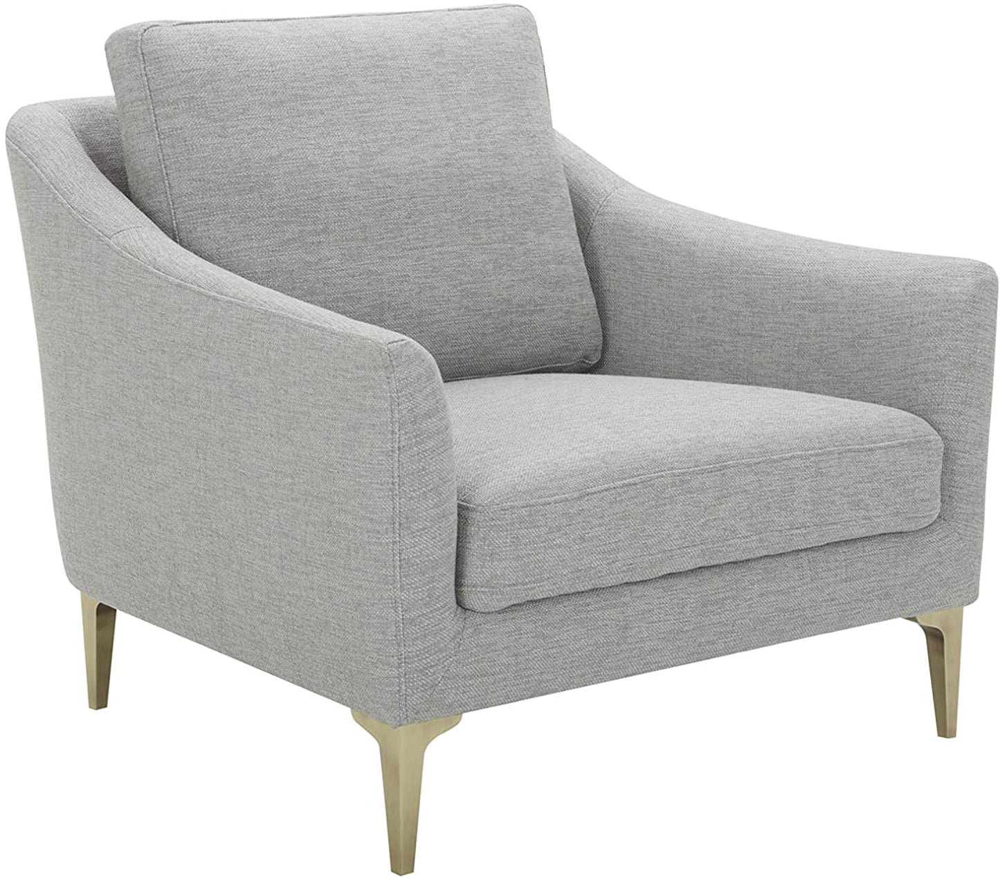Sofa Chair: Blue, Cognac Leatherette, Grey Leatherette, Light Grey