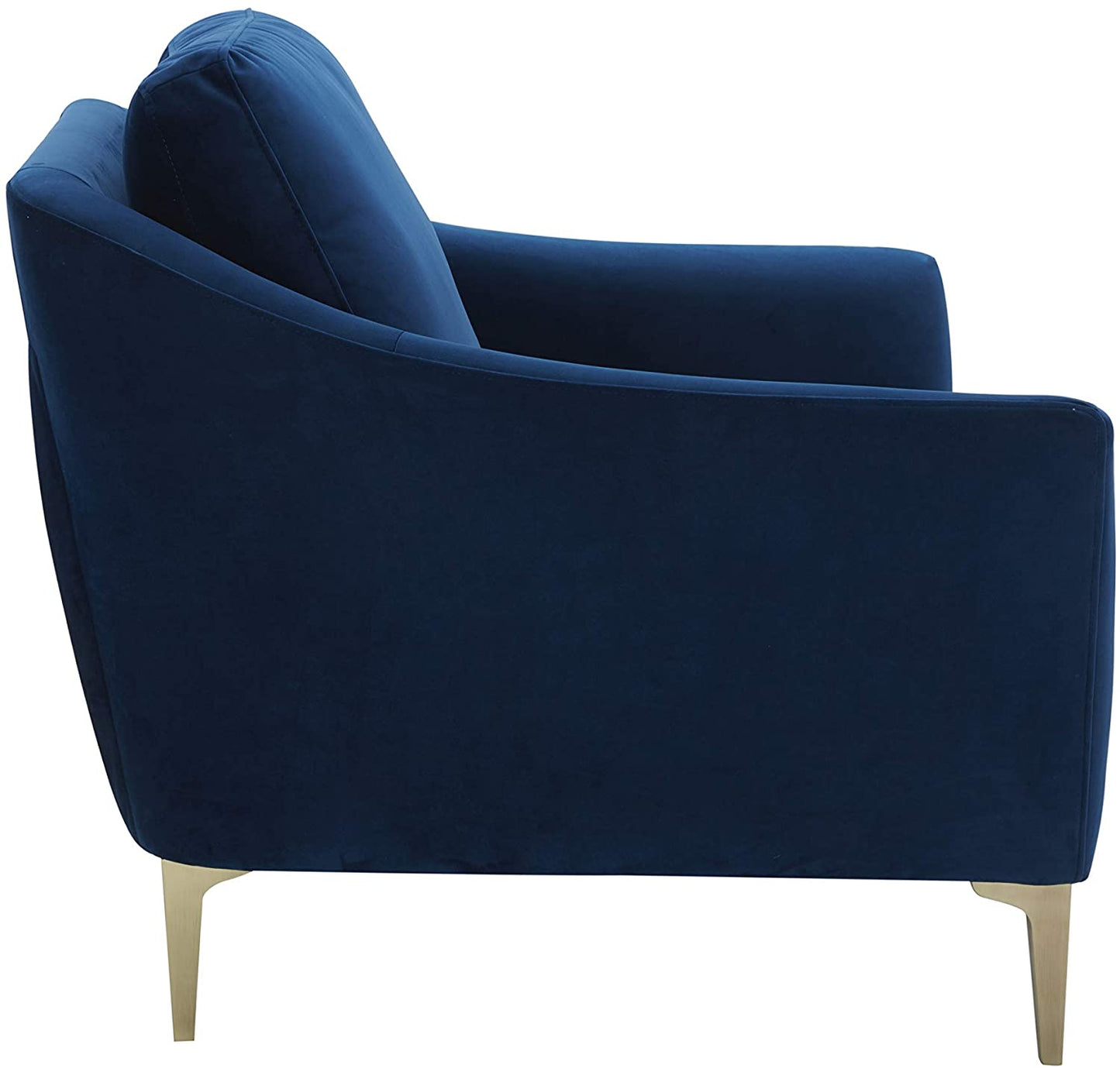 Sofa Chair: Blue, Cognac Leatherette, Grey Leatherette, Light Grey