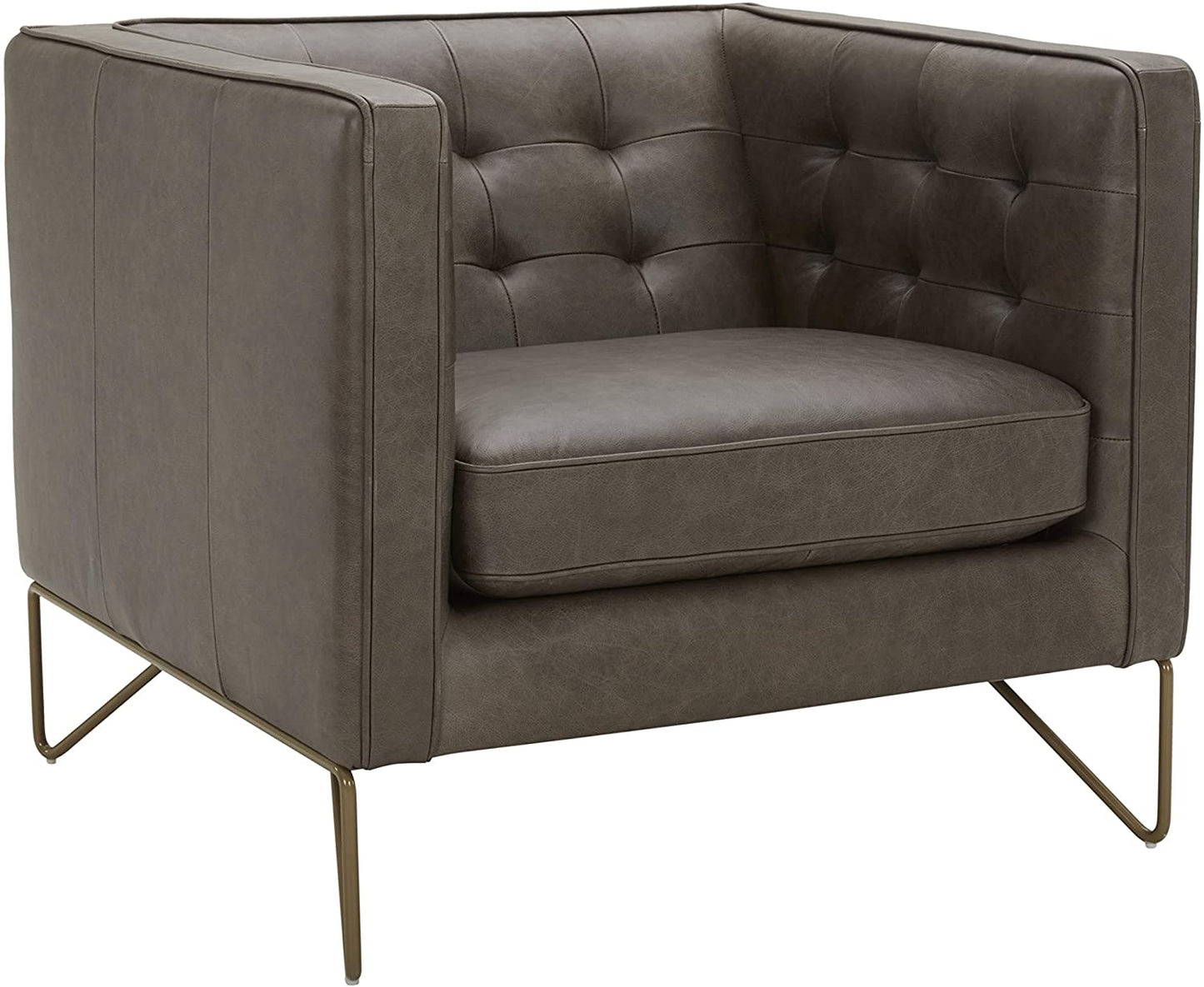 Sofa Chair: Cognac Leatherette, Emerald, Grey Leatherette, Teal Sofa Set