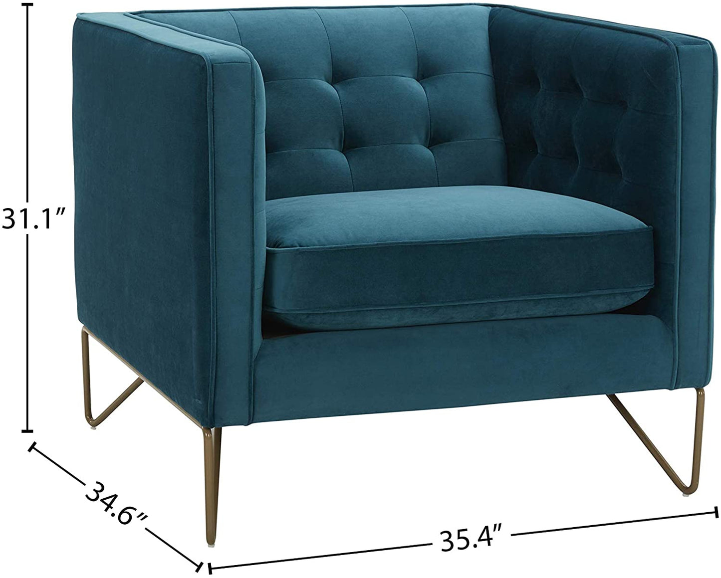 Sofa Chair: Cognac Leatherette, Emerald, Grey Leatherette, Teal Sofa Set