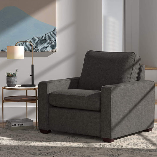 Sofa Chair : Dark Grey Sofa Set