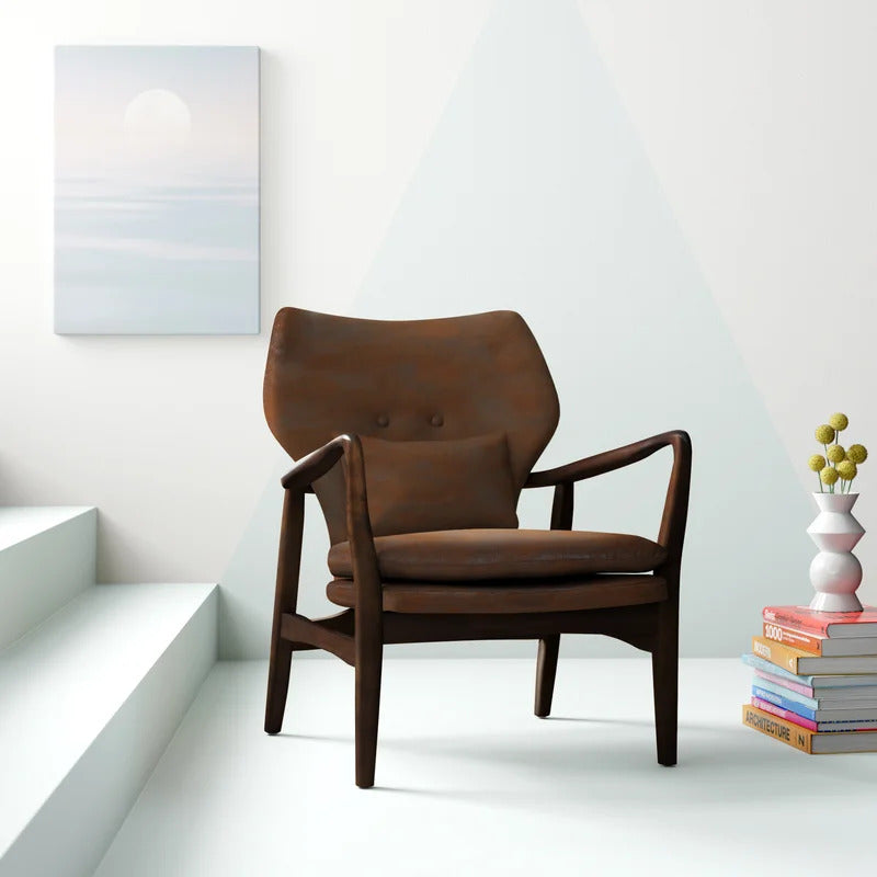 1 Seater Sofa Set : JIYA 24.02'' Wide Tufted Armchair