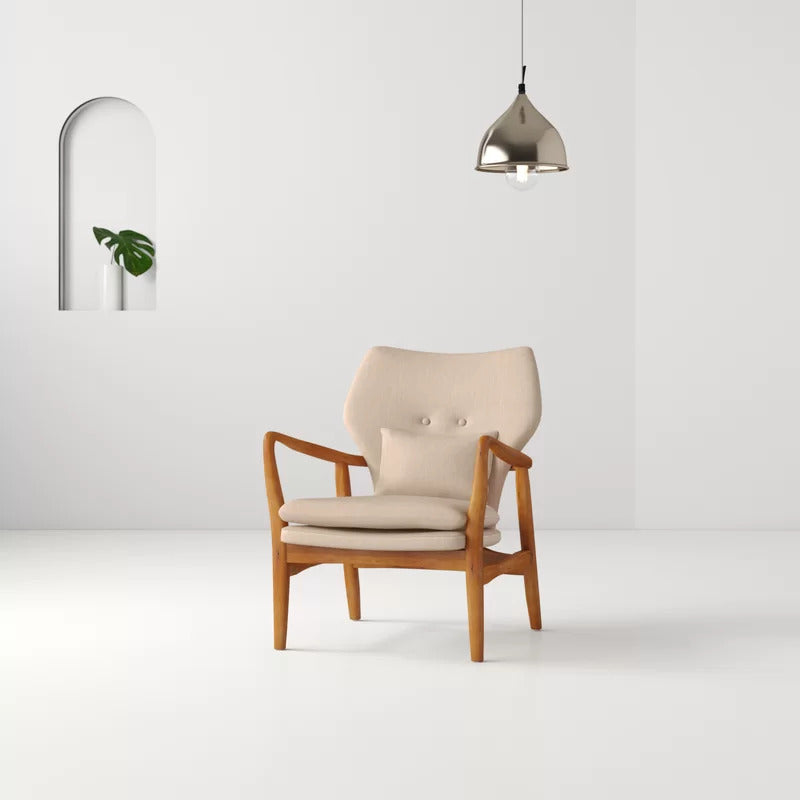 1 Seater Sofa Set : JIYA 24.02'' Wide Tufted Armchair