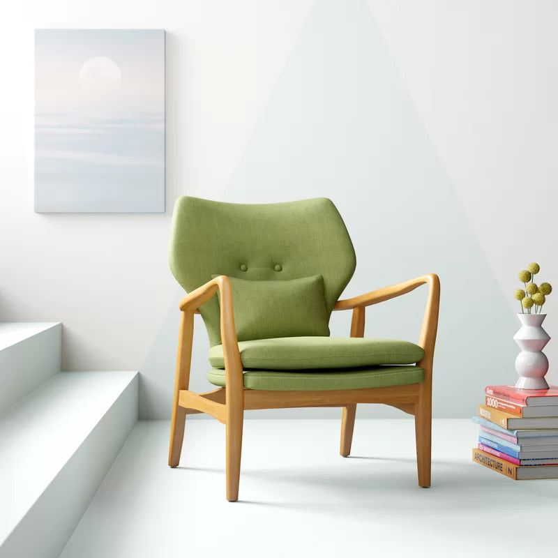 1 Seater Sofa Set : JIYA 24.02'' Wide Tufted Armchair