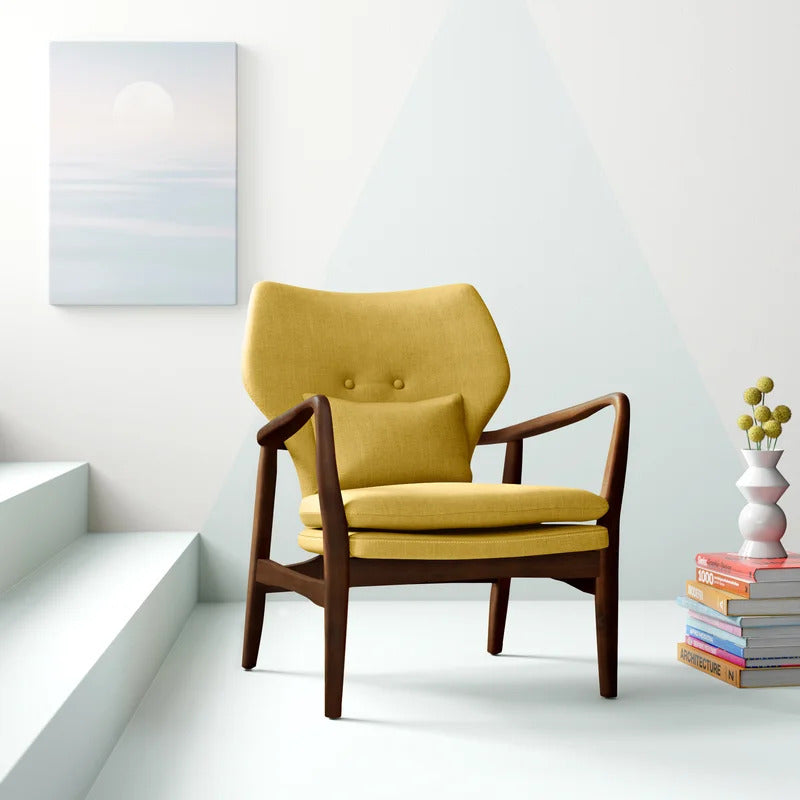 1 Seater Sofa Set : JIYA 24.02'' Wide Tufted Armchair
