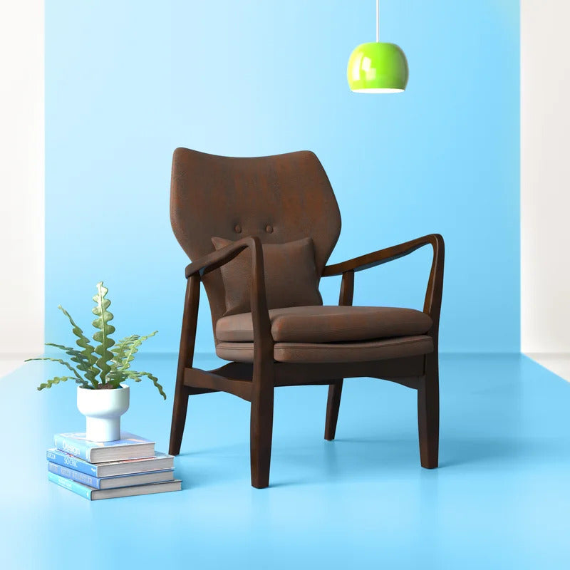 1 Seater Sofa Set : JIYA 24.02'' Wide Tufted Armchair