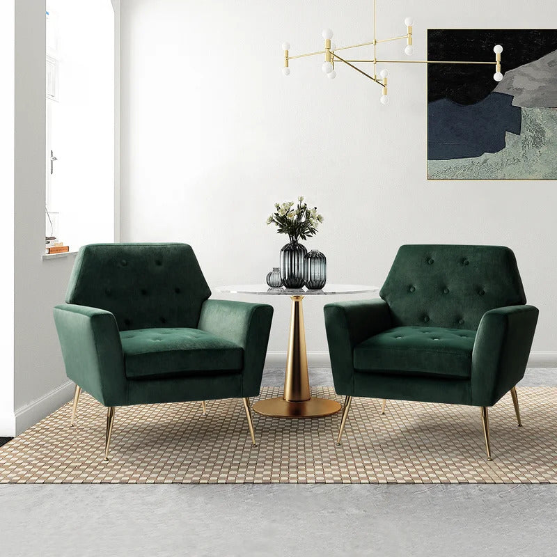 Armchair : MIA 30.5'' Wide Tufted Armchair