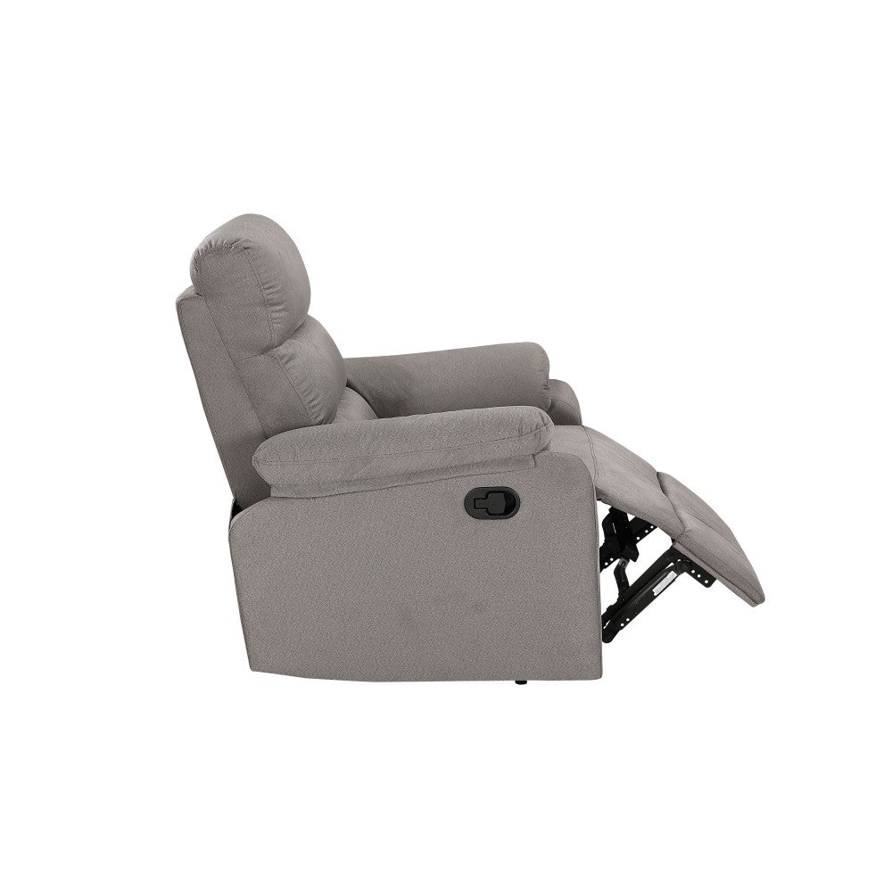1 Seater Sofa Set: One Seater Recliner And Massage Chairs In Grey Color
