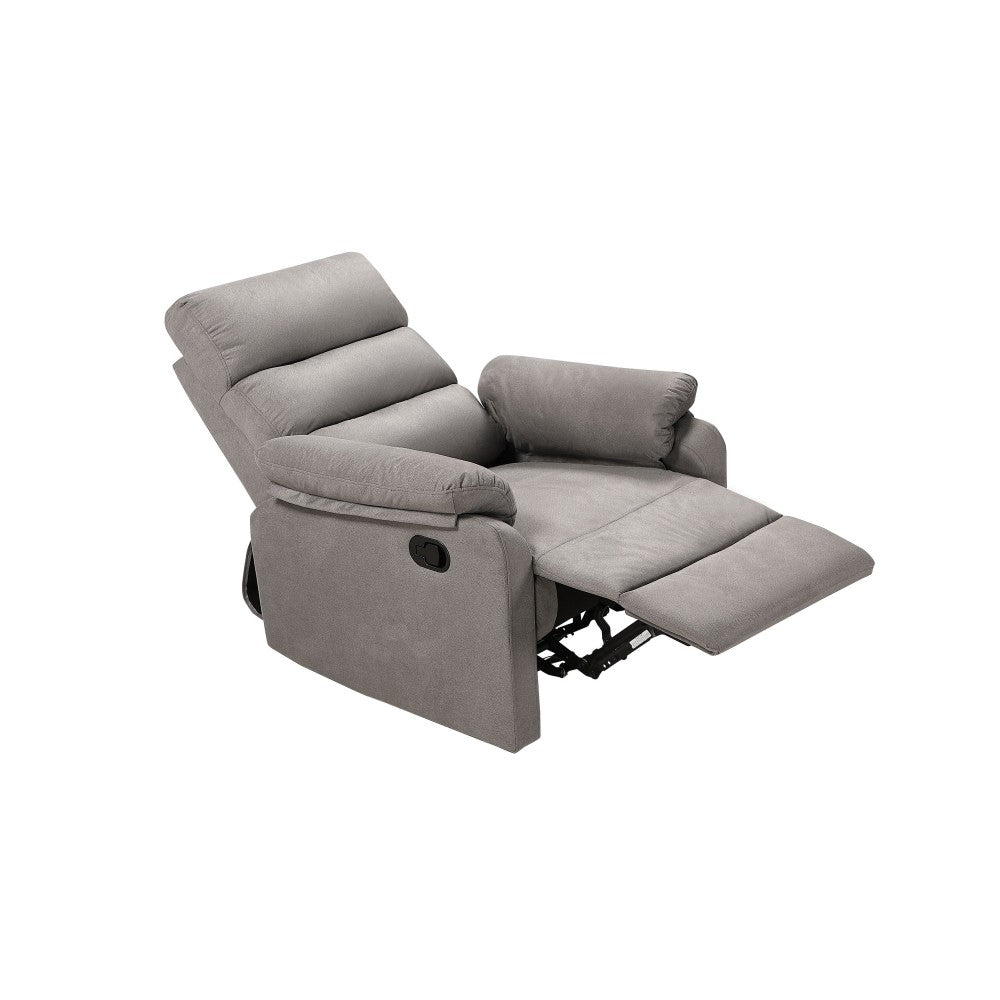 1 Seater Sofa Set: One Seater Recliner And Massage Chairs In Grey Color