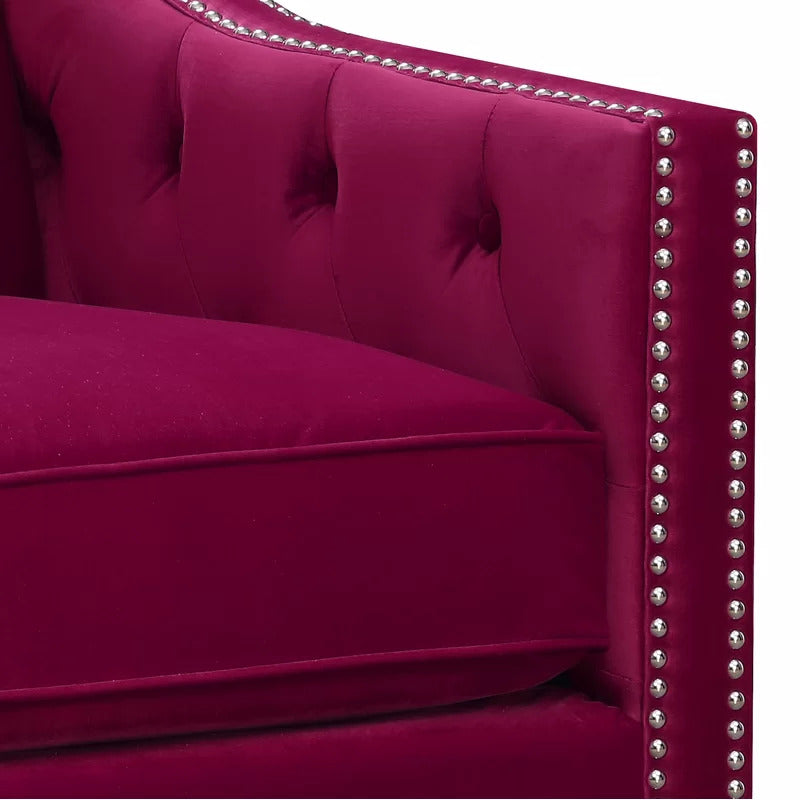 1 Seater Sofa Set : RIYA 29'' Wide Tufted Armchair