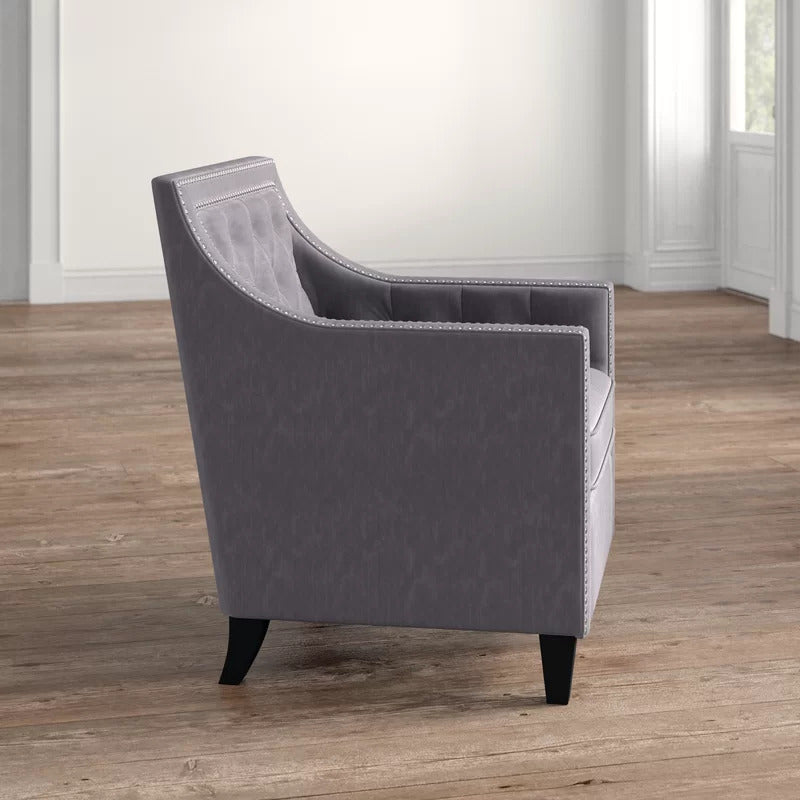 1 Seater Sofa Set : RIYA 29'' Wide Tufted Armchair