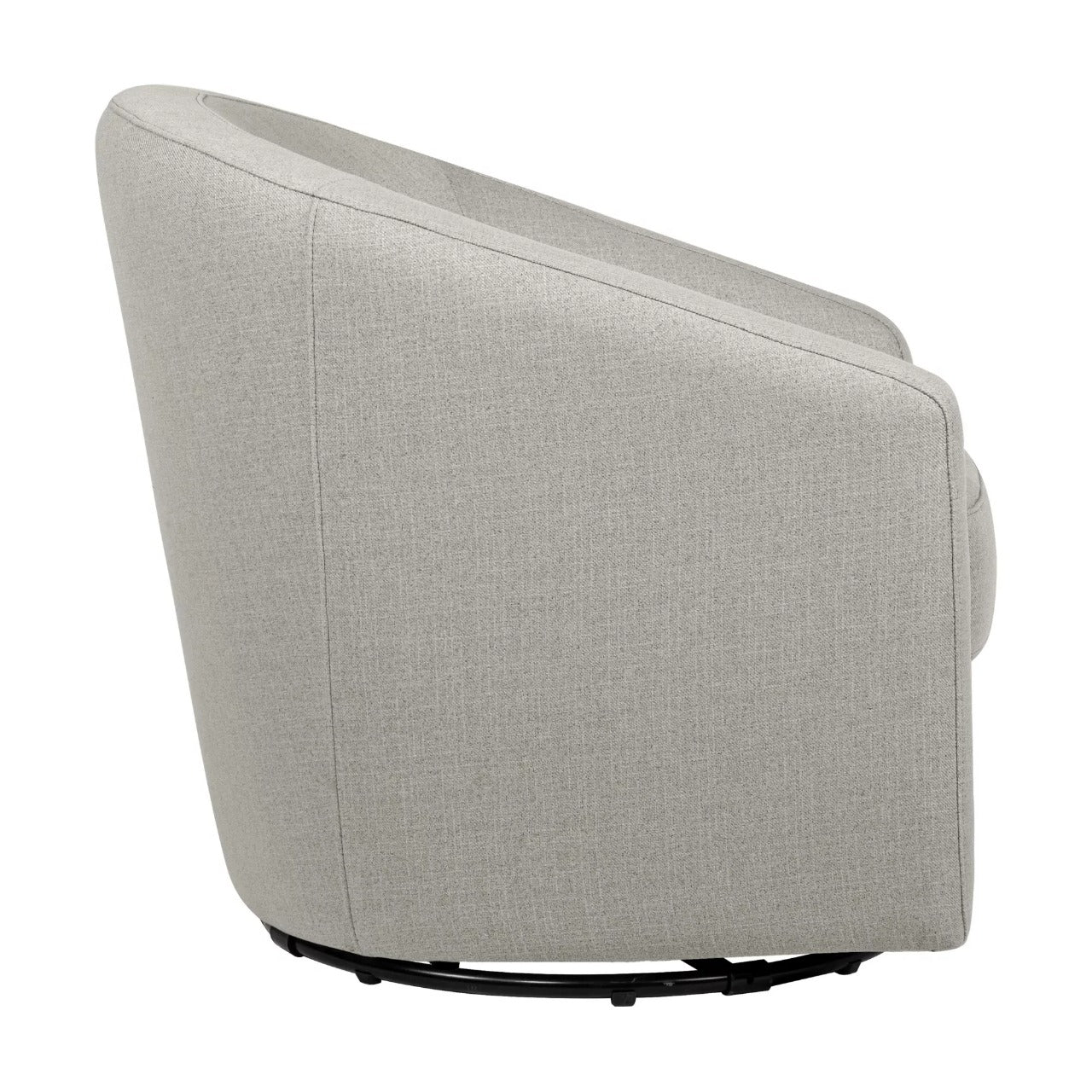 Sofa Chair : White Rounded Back Sofa Set